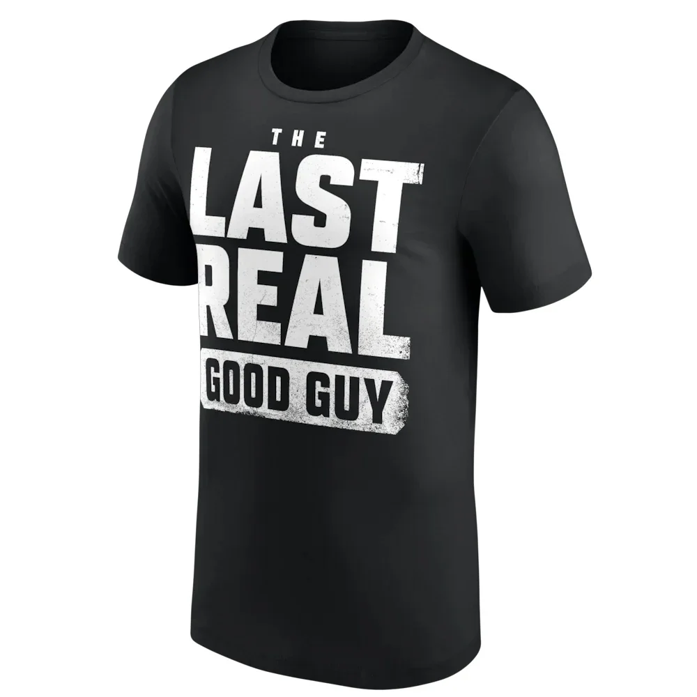 Men's Black Sami Zayn Last Real Good Guy T-Shirt 3D Printed Sports Quick Drying Short Sleeve Daily Casual Plus Size T-Shirt 2026