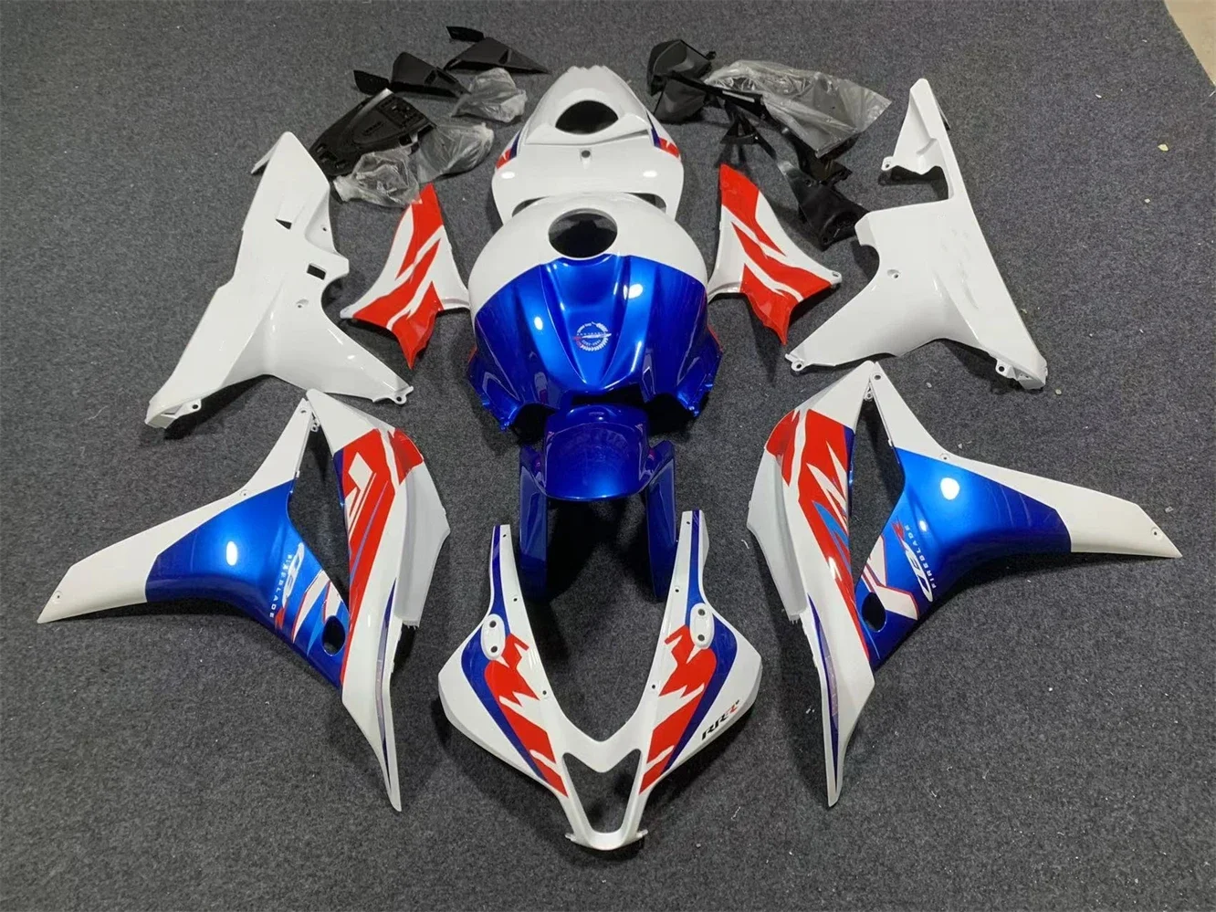 

Motorcycle fairing fits for CBR600RR F5 07 08 CBR600 2007 2008 fairing Blue Red White motorcycle housing