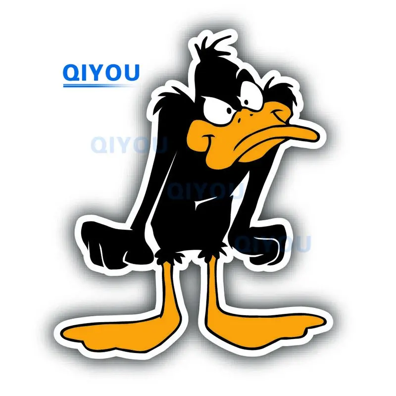 Personalized Body Decoration DAFFY DUCK Car Stickers for PVC Decal Used In Car Bumpers Car Windshields Pull Rod Boxes Laptops