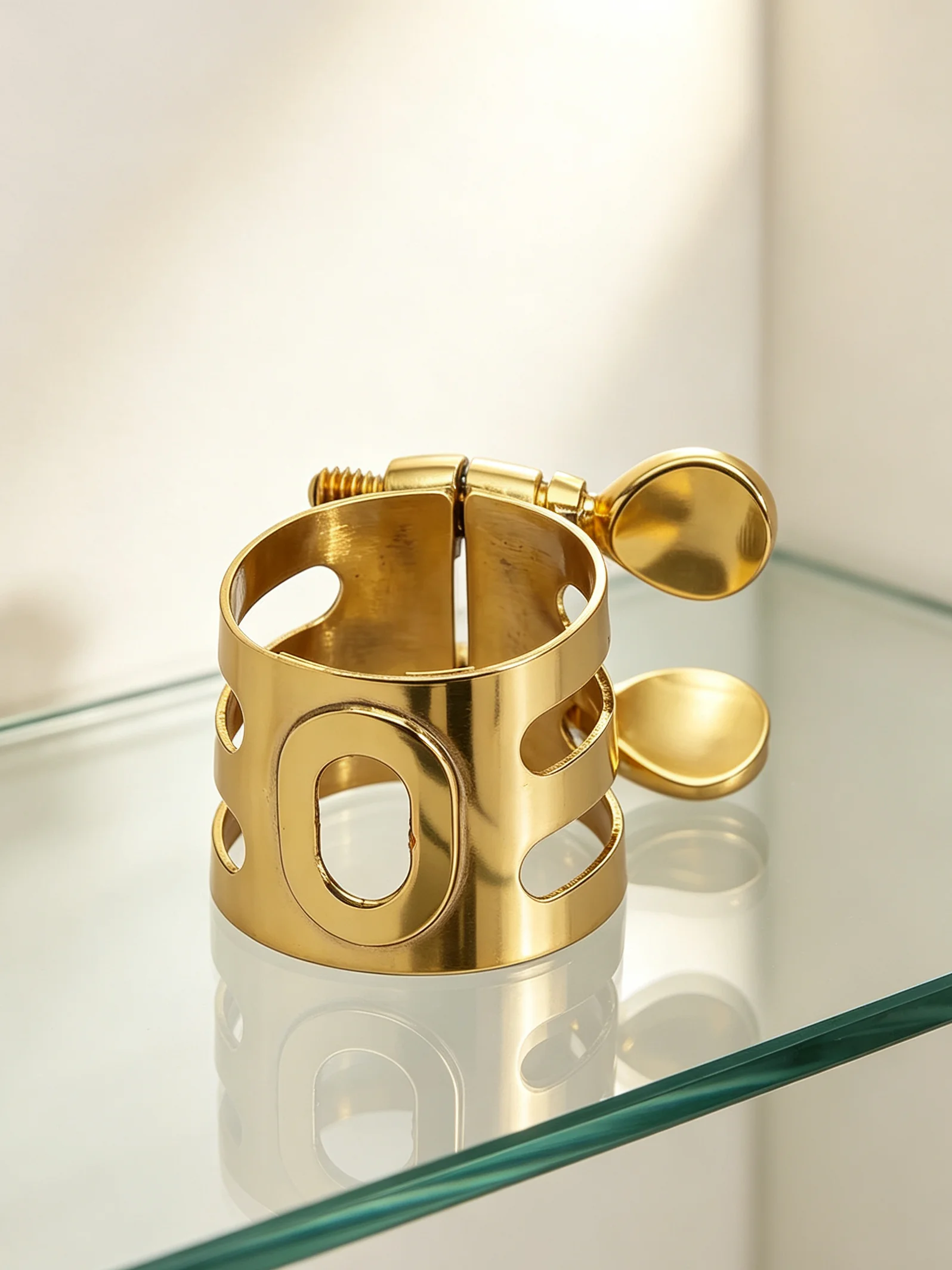 Wood Stone Design Principle Soprano Tenor Alto Hard Rubber Bakelite Mouthpiece Metal Ligature