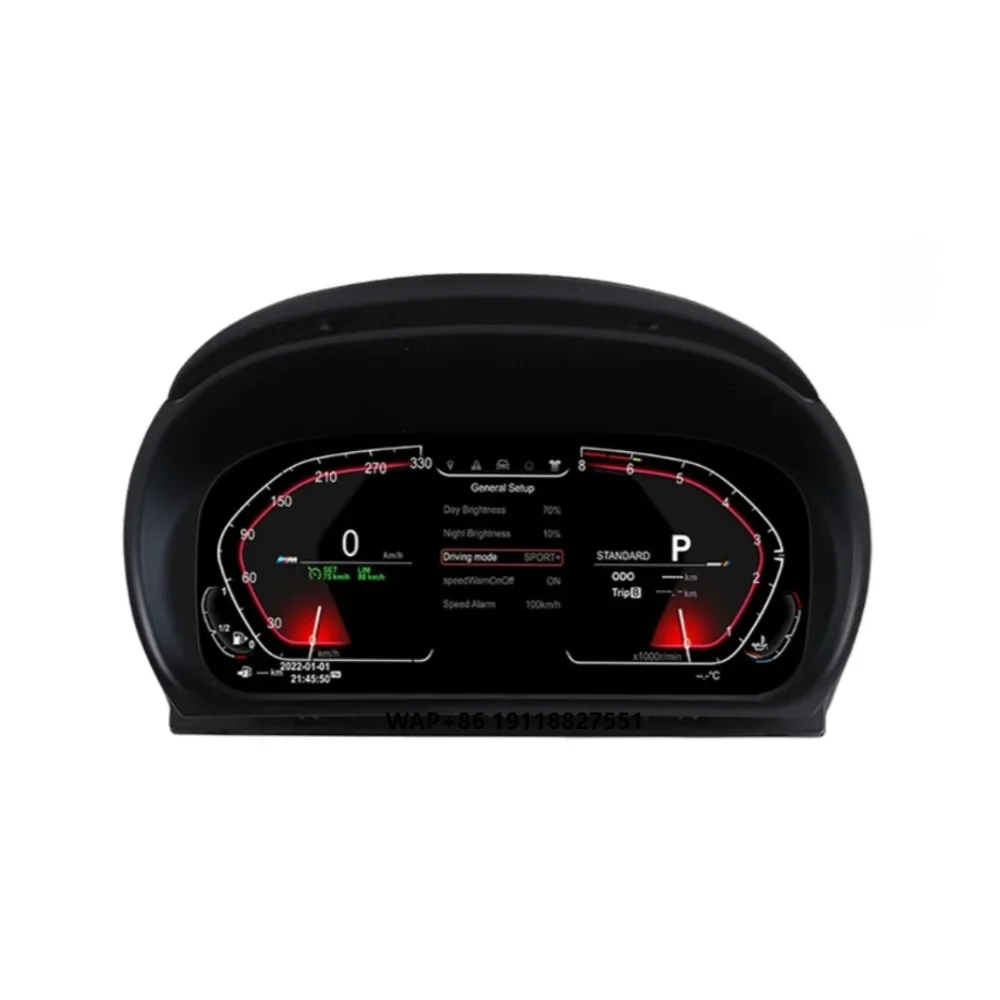 

3 Series E90 E91 E92 E93 2005-2012 Car Digital Cluster Gauge Dashboard LCD Panel Cockpit Speedometer Tachometer Car for