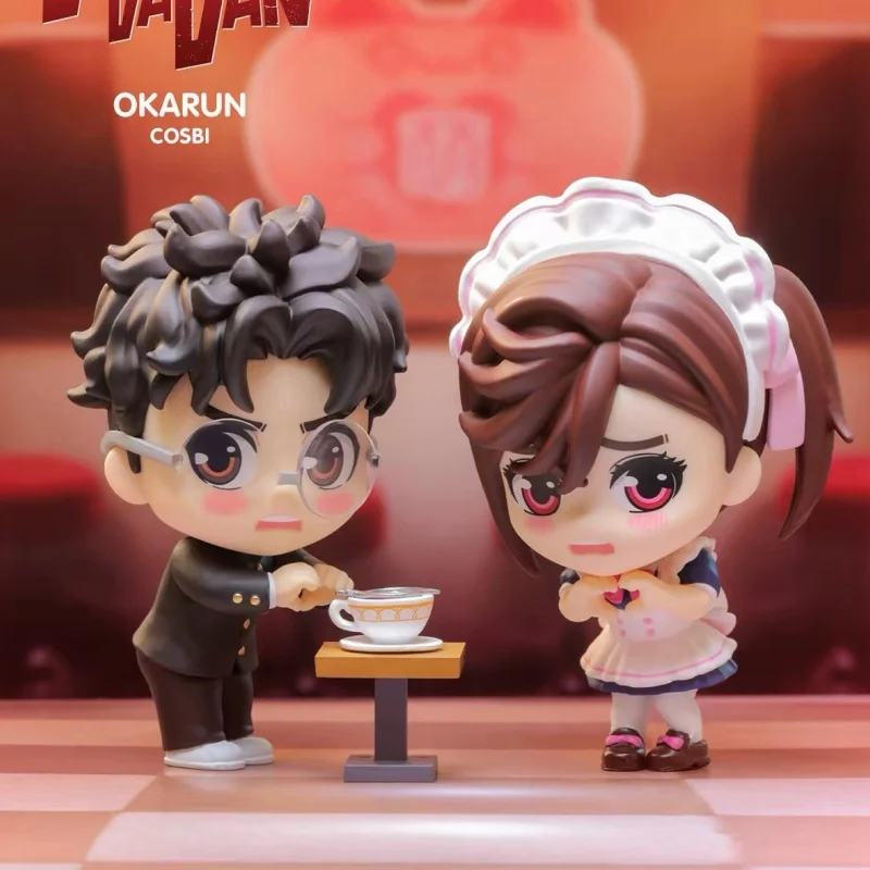 New Hot Toys Dandadan Wave 2 Cosbi Mini Action Figure Blind Box Collectible Trendy Toy Desktop Ornament For Anime Collectors Toy