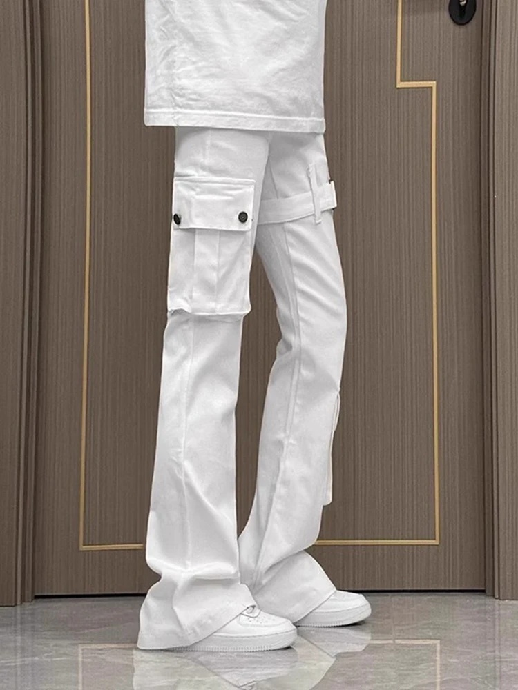 

Cleanfit Soft Wide Leg Jeans Men's Women's American High Street Design Functional Workwear Comfortable Breathable Jeans