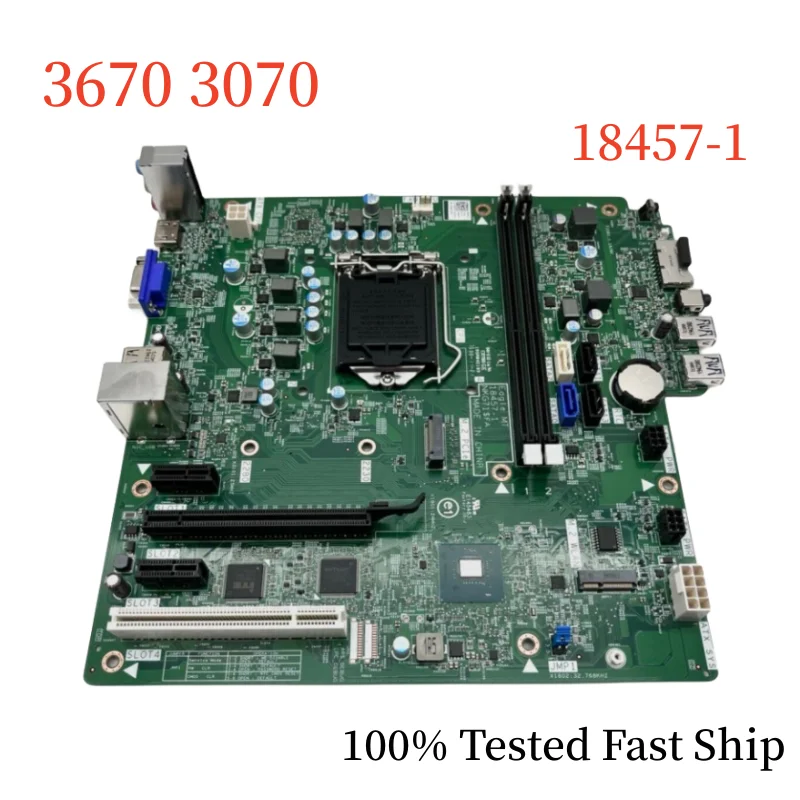 

18457-1 For Dell Inspiron Vostro 3671 3070 Motherboard 0FPP7F FPP7F 0YRKJP YRKJP 0NKG71 NKG71 Mainboard 100% Tested Fast Ship