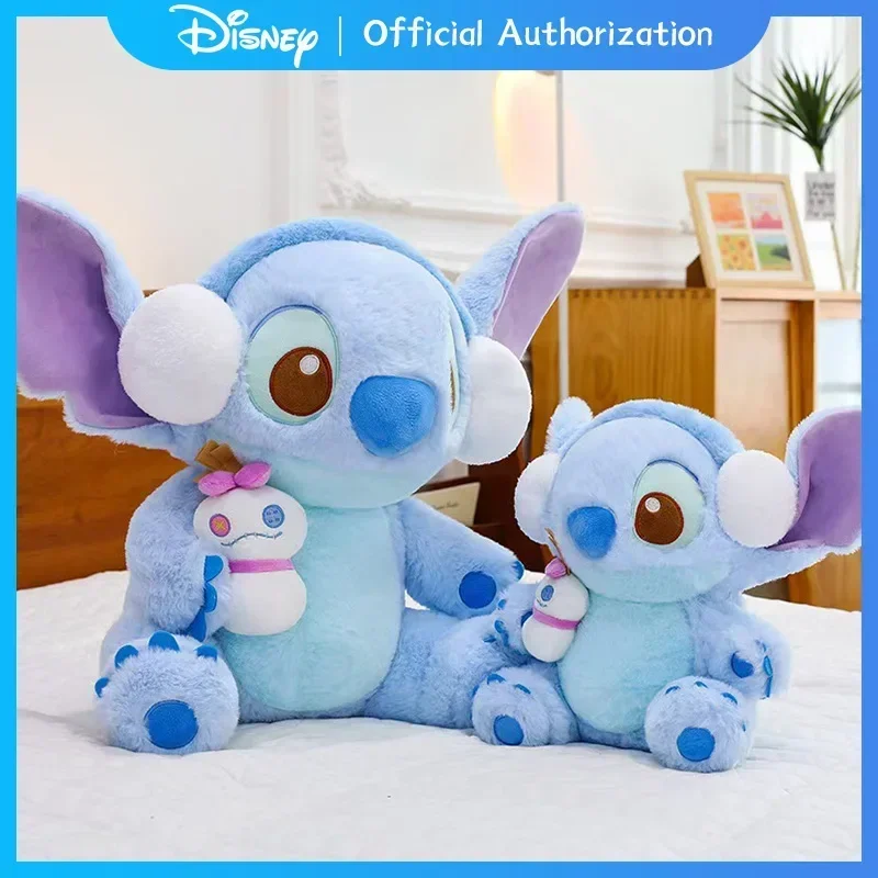 

Disney Anime Stuffed Doll Lilo & Stitch Winter Limited Plush Toy 40CM-100CM Cartoon Souvenir Collection Kawaii Birthday Gift