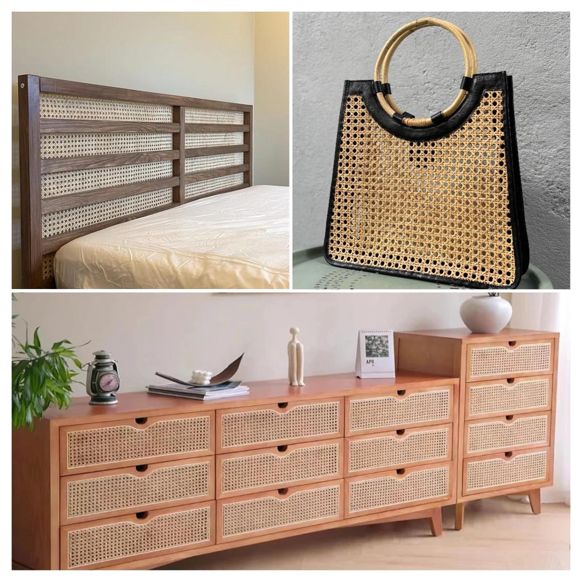 Natürliche 35–100 cm breite Rattan-Rolle, große Rohr-Gurtband-Rolle, Kannenmaterial, Rattan-Stoff, 5–5,5 m, Rattan-Rolle für Stuhl-DIY – Detail 5