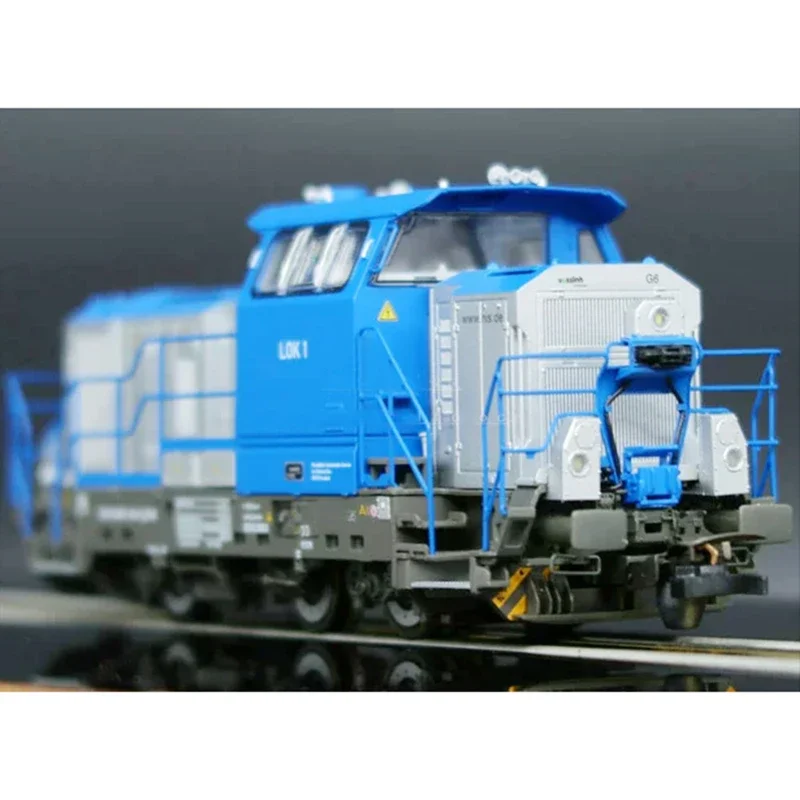 PIKO HO Type 1/87 G6 Diesel Locomotive with Digital Sound Effects 55914 Blue Model Train Collectible Figure for Boys