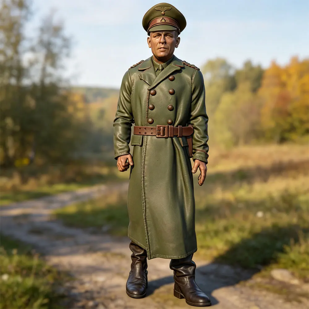 1/24/18/16/12 Soldier Resin Model Set - 3D Printed Grey Model Statue, High-Precision Resin Model, Uncolored