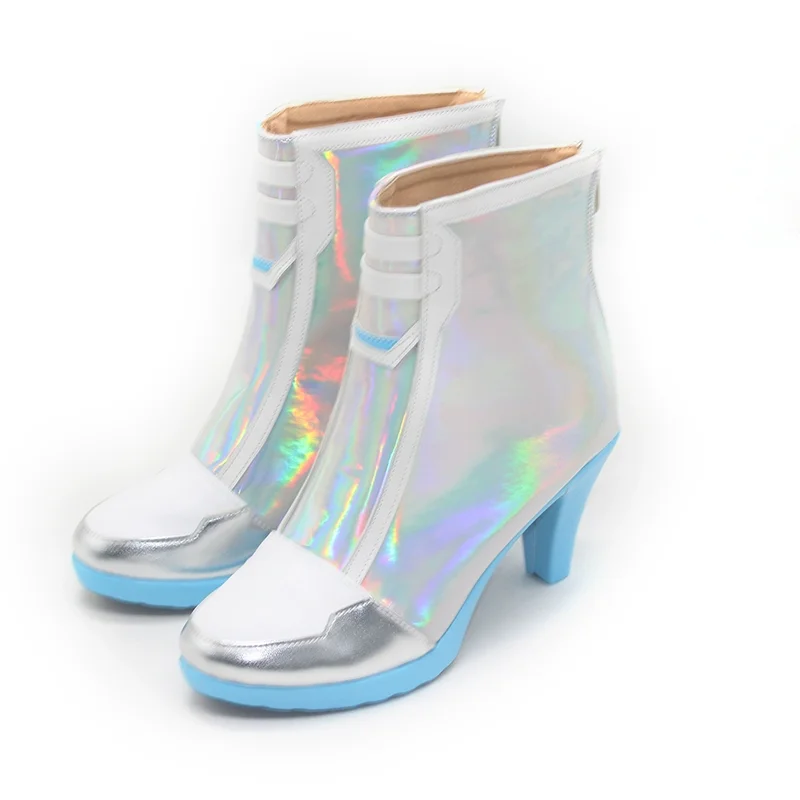 Spel Cosplay Schoenen Ashe Overwatch 2-laarzen Halloween Party Kostuum Accessoires Op maat gemaakt