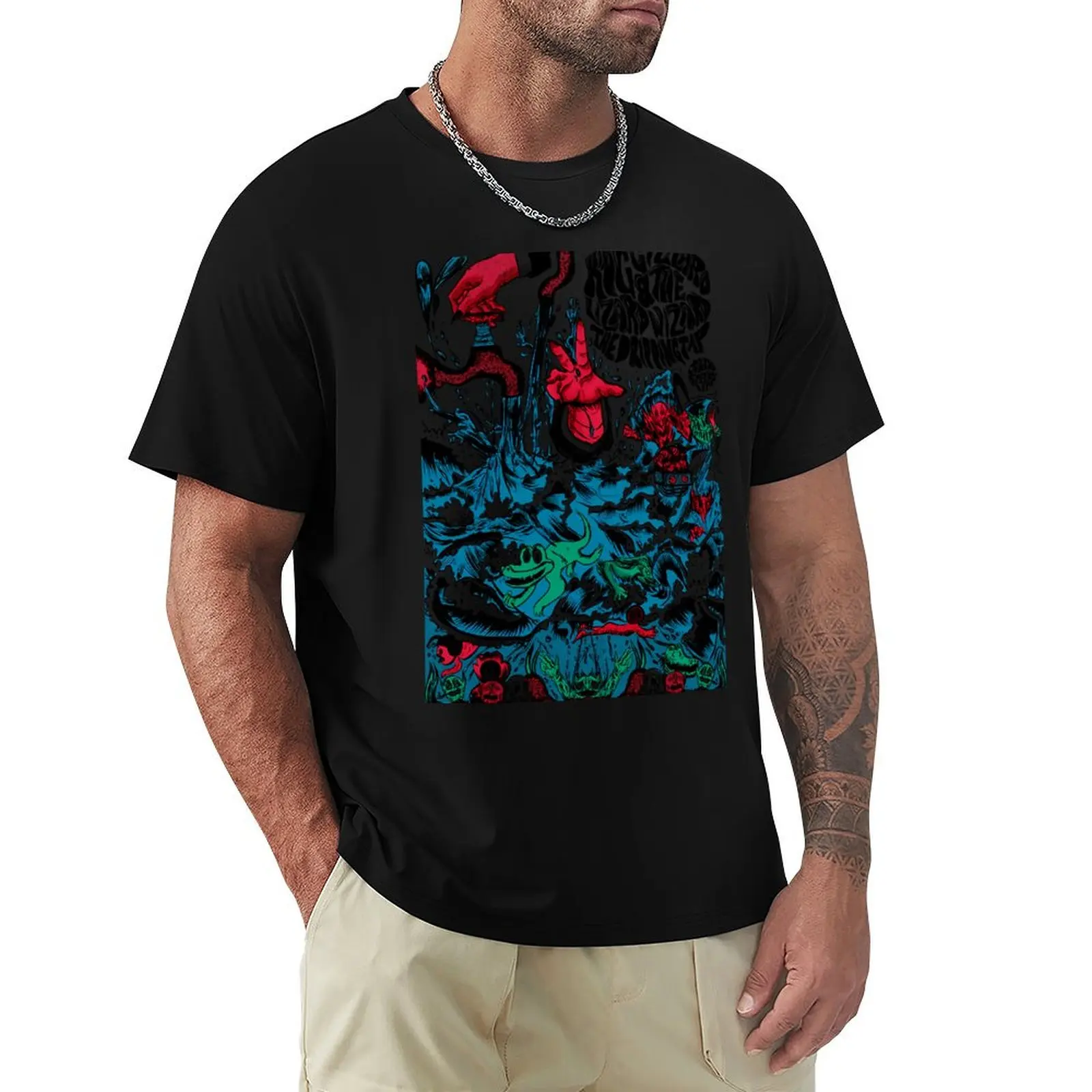 

King Gizzard and the Lizard Wizard - The Dripping Tap T-Shirt funny meme t-shirts oversize t-shirts man designer t shirt men