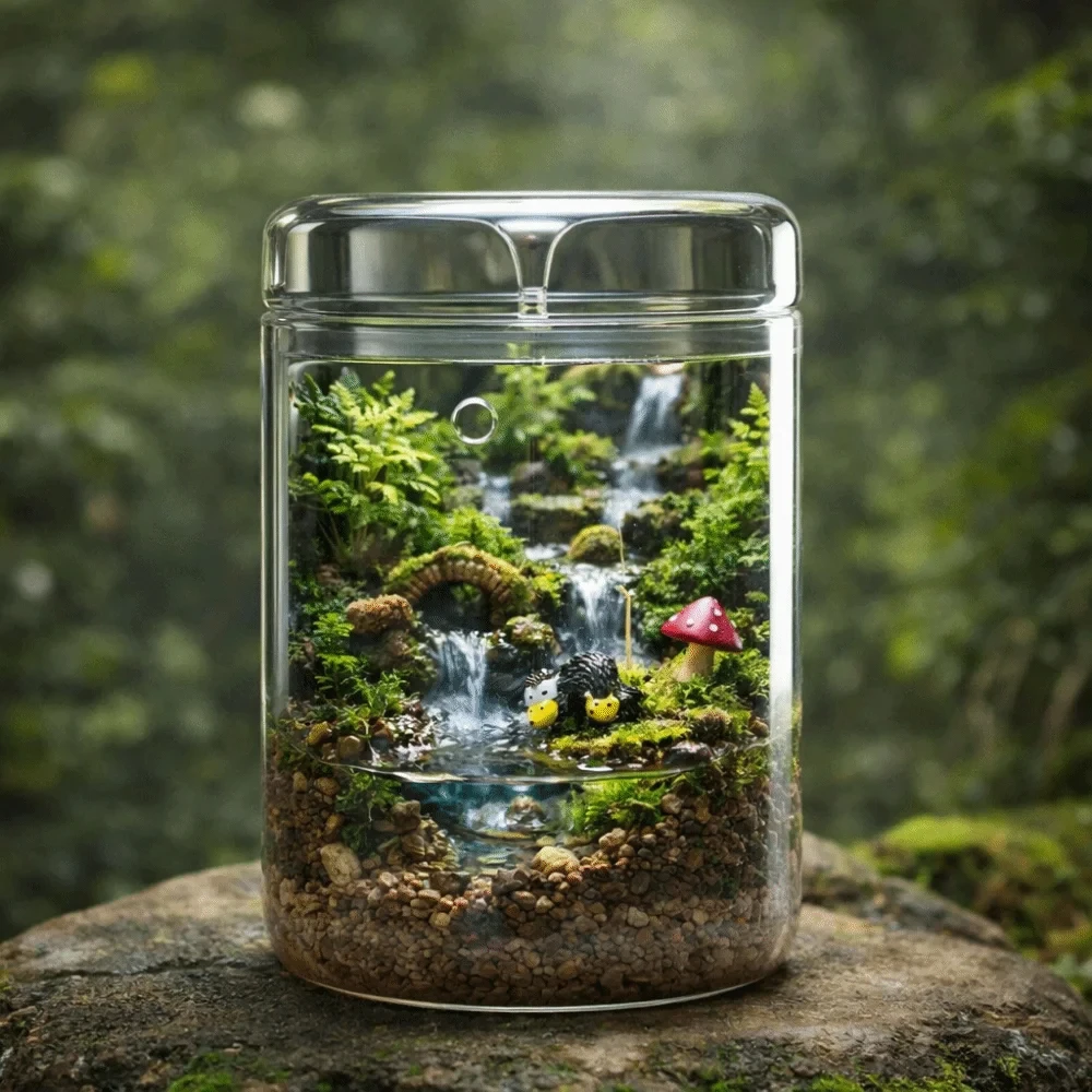 Terrario Ecologico in Vetro da - Home Office With View recensione e prezzo