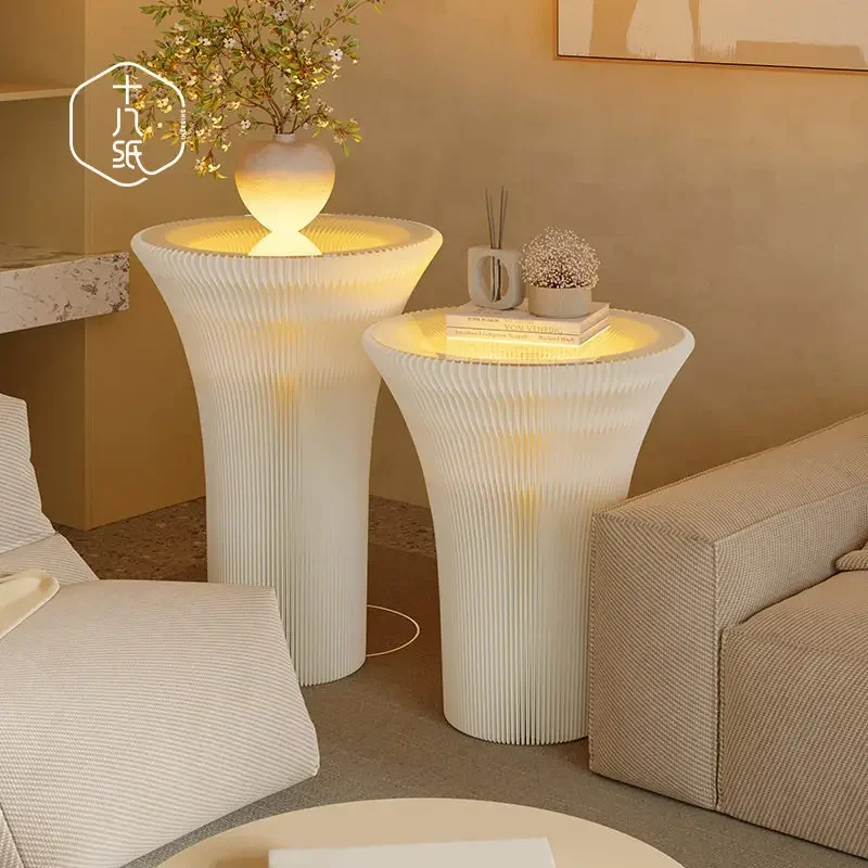 Stacked mirror display tables, product display stands, beauty salon sample displays, luminous accessories, gifts