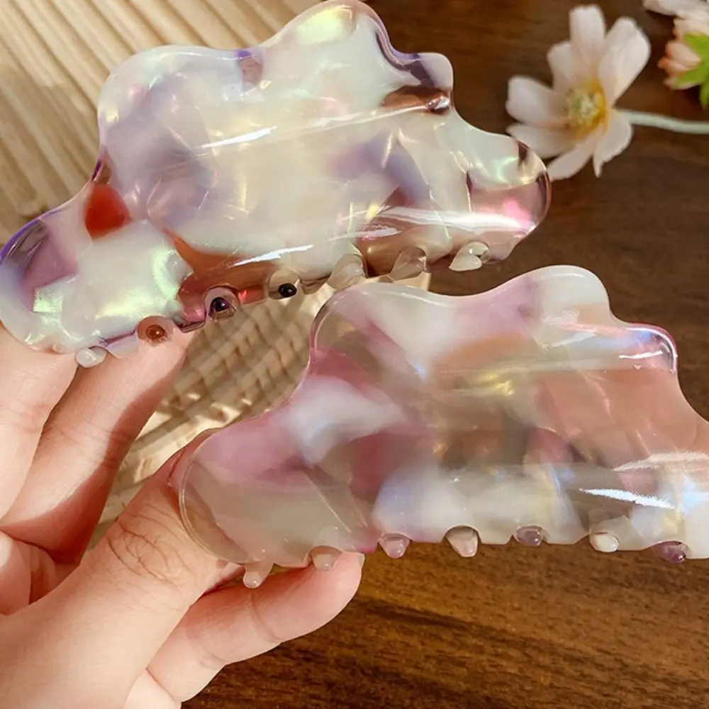 

Однотонная заколка-краб из ацетата, заколка для волос с леопардовым принтом, заколка-краб в форме облака, заколка-краб в форме акулы, заколка-краб под черепаховый панцирь, аксессуар для волос