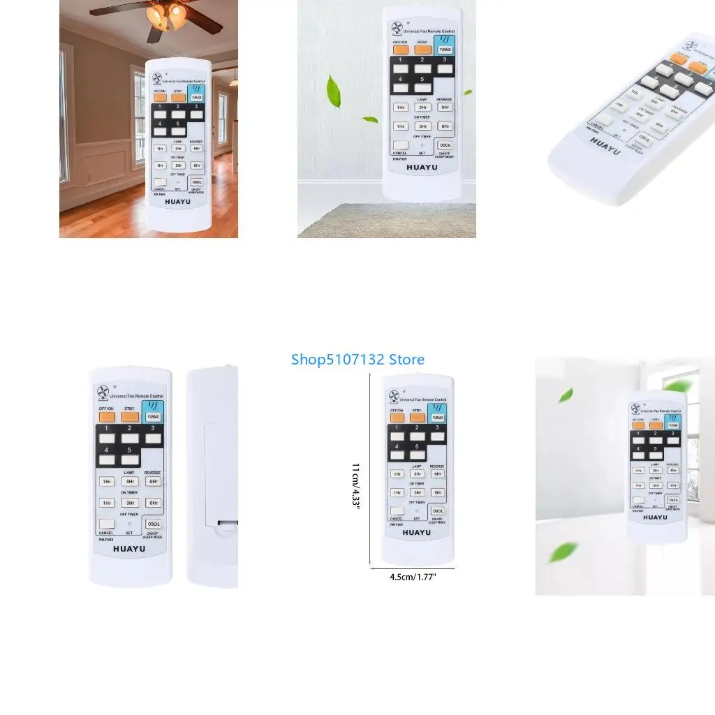 87HD FAN-989V Fan Remote Control Fan Remote Controller Universal Ultra-low Power Consumption