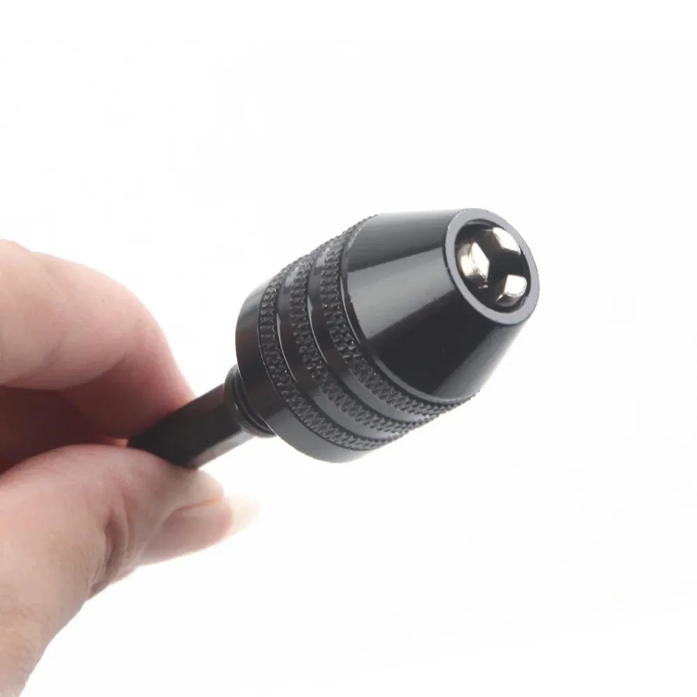 STONEGO Bezkluczykowy uchwyt wiertarski z gwintem 3/8 "- 24UNF, adapter szybkiej wymiany, trzpień sześciokątny 1/4 cala — zdjęcie 5