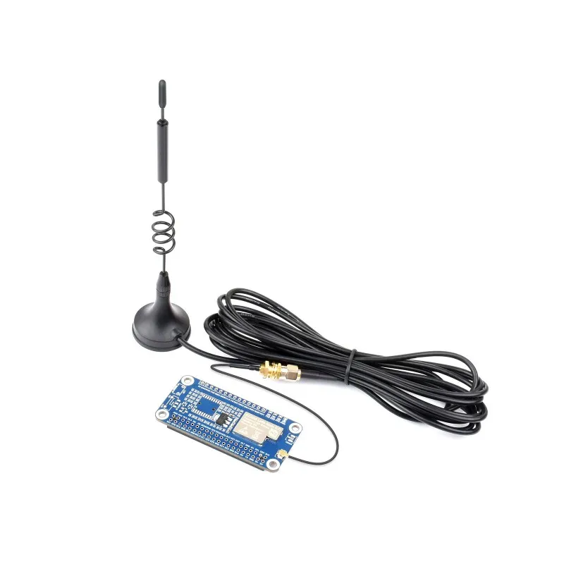 Imagem -04 - Lorawan Node Módulo Expansão Board Raspberry pi Antena cb Magnética Opções para Banda de Freqüência e Função Gnss Sx1262