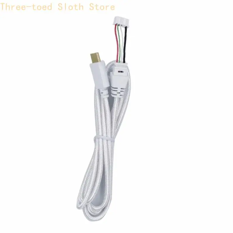 Kopfhörer-Reparaturkabel mit offenem Drahtende für USB-Typ-C-Neuverkabelung E74A – Detail 2