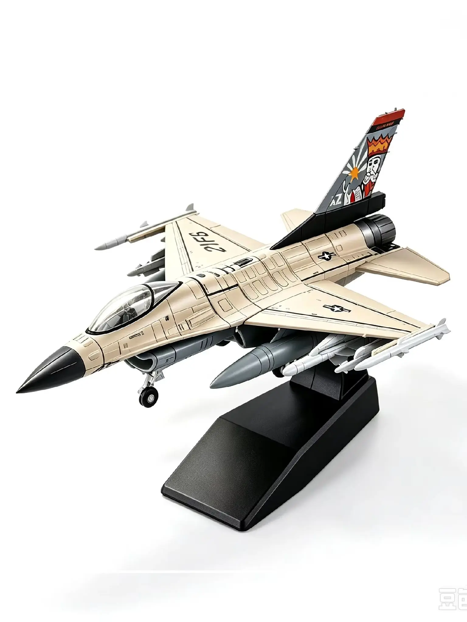 1:72 F-16 Fighting Falcon Kampfjet-Modell, Legierung, Kunststoff, Militärflugzeug-Replik, Sammlerstück, Geschenk, Schreibtischdekoration für Luftfahrt-Hobby