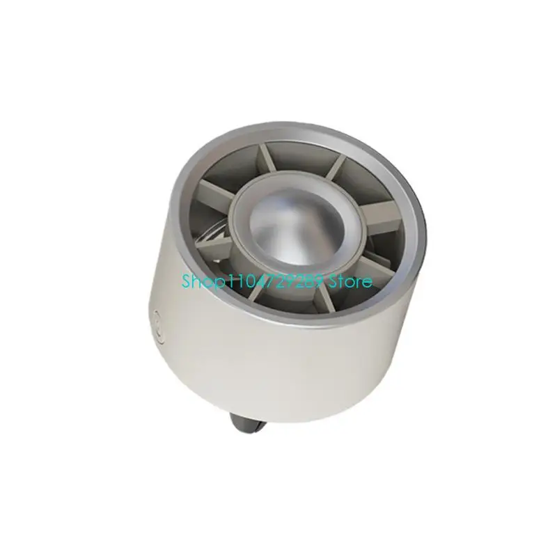 D8KE Air Outlet Mini Car Air Outlet Clip Fan with Light Car Air Conditioner Vent Cooling Fan Adjustable 3 Speed