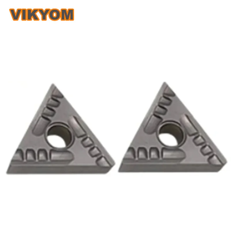 Lâmina De Torno De Carboneto De Tungstênio Turning Plate, inserções cerâmicas De Metal, bom acabamento, TNMG160404 R