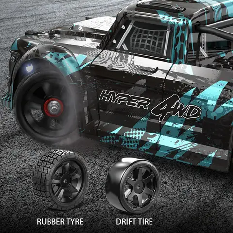 Brushless 1:14 4WD Off-Road RC Truck, 55km/h with Gyroscope