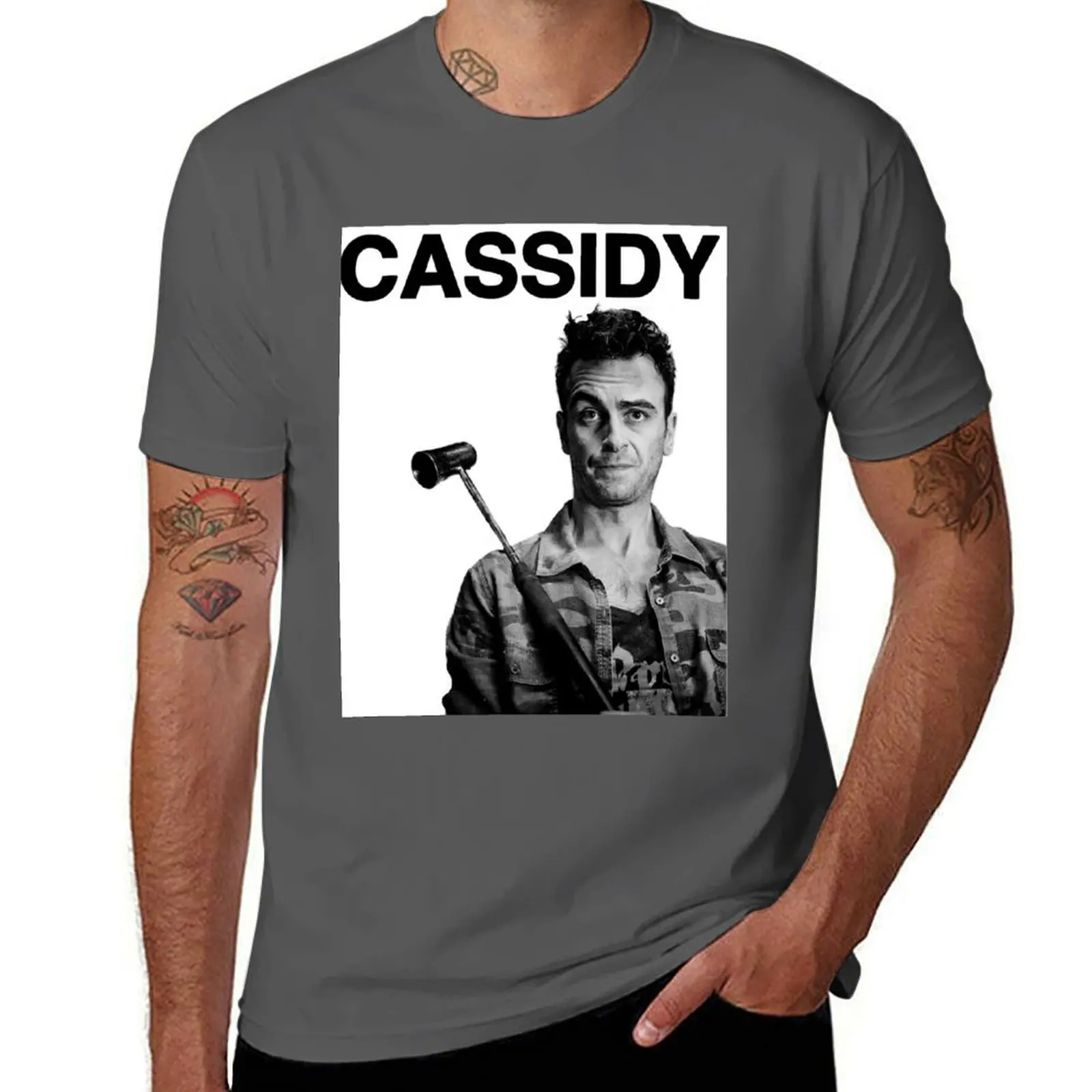 

Proinsias Cassidy T-Shirt Cool Feeling Summer Tee Shirt