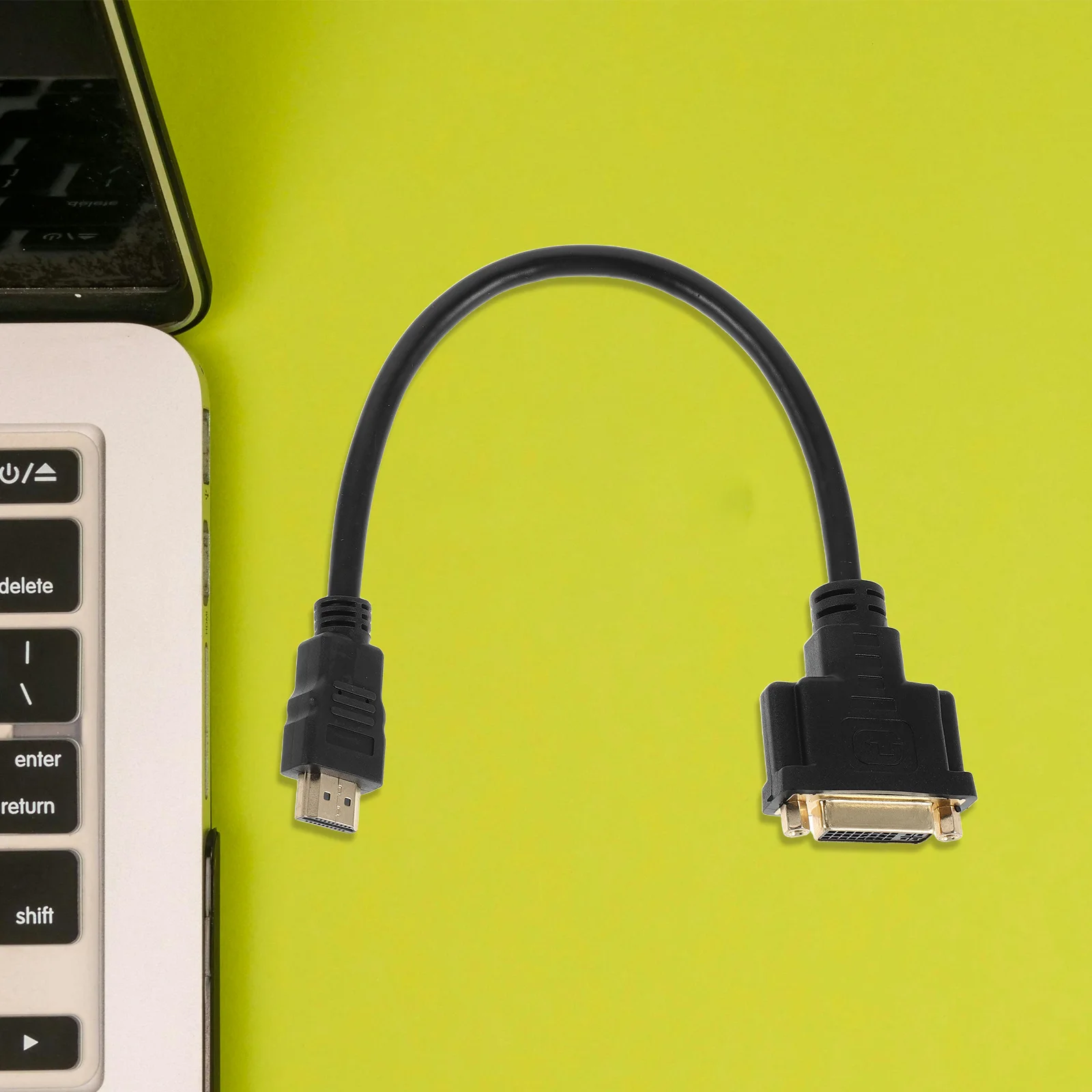 

3pcs To Dvi Adapter Cable High-Definition Video Converter Cord Bi-Directional Dvi Port Converter For Laptop Projector