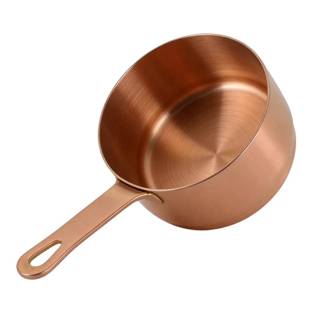100ML Stainless Steel Small Sauce Pan for Heating Milk Cooking Noodles Making Sauces and Butter with Safe Smooth Edges