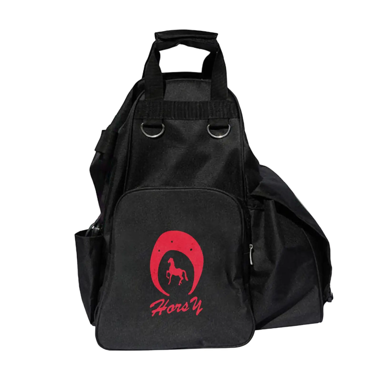 Portable Equestrian Backpack Horse Riding Bag Waterproof Oxford Cloth Daypack Camping