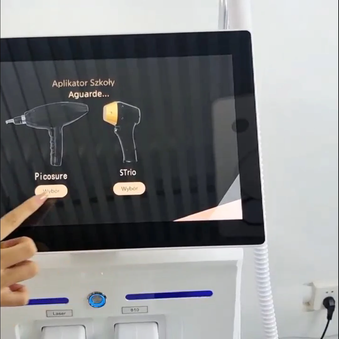 

Профессиональный пикосекундный лазер и аппарат для удаления волос 2-в-1 с непрерывным двойным охлаждением для удаления татуировок, солнечных пятен и мелазмы, 2025 CE