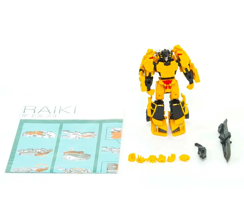 Juguetes de transformación IF EX-74 EX74 Modelo de personaje de acción Samurai Scud de pequeña proporción