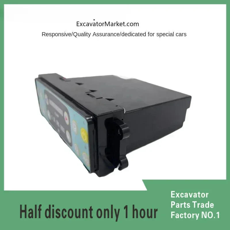 Excavator Accessories for  Sany SY75-8 Air Conditioning Control Panel SY60 65 75-8 Air Conditioning Control Panel Switch