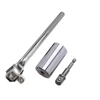 Universal Socket Wrench Head Set Sleeve Gadget 7-19mm Power Drill Adapter Spanner Key Nut Magic Grip Multi Hand Tools multitool