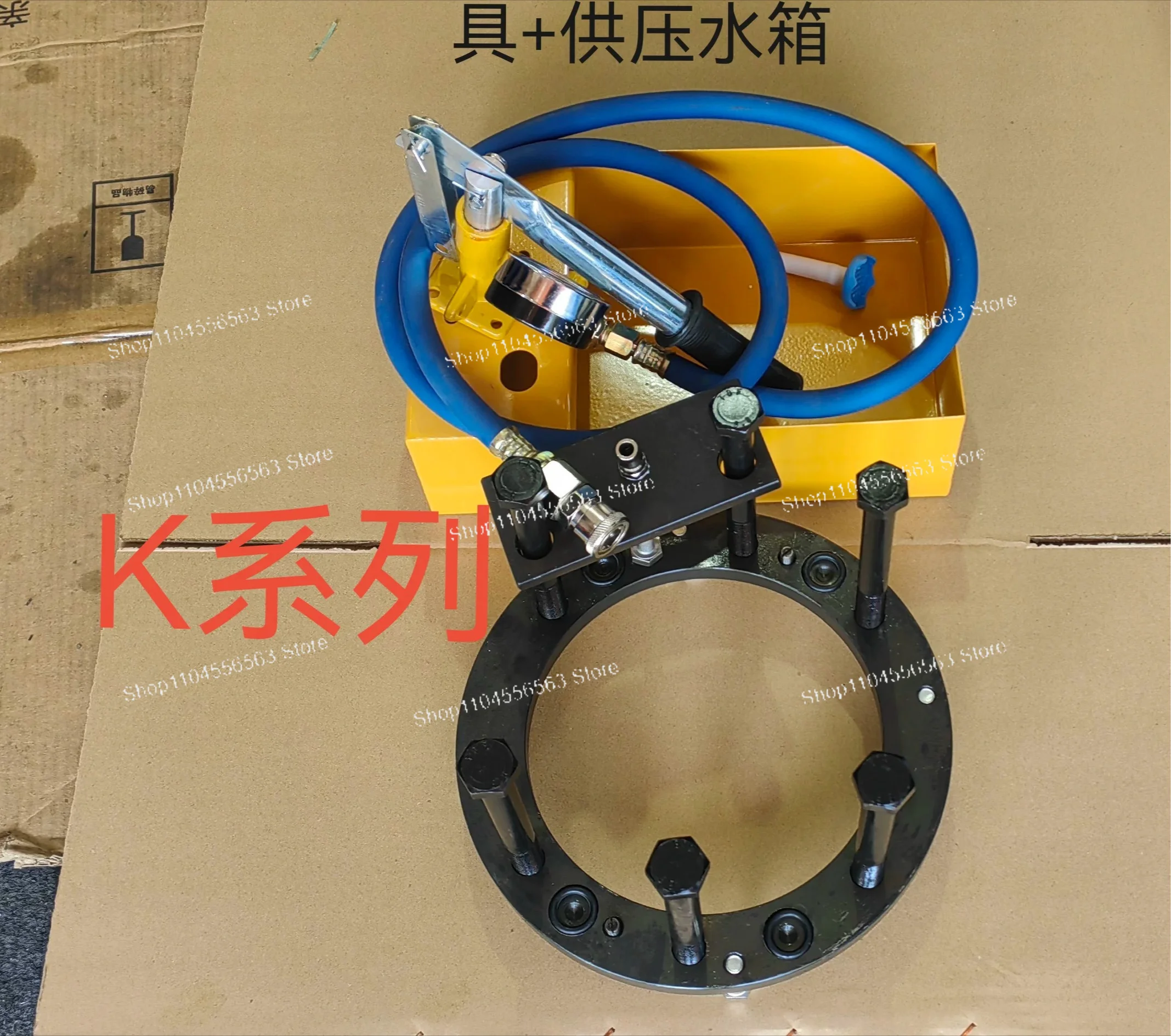 Diesel engine cylinder head pressure test tool