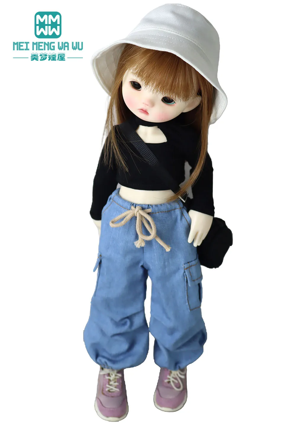 

Toys Fashion pocket cargo pants Fits 30cm 1/6 BJD YOSD MYOU Gift for Girls