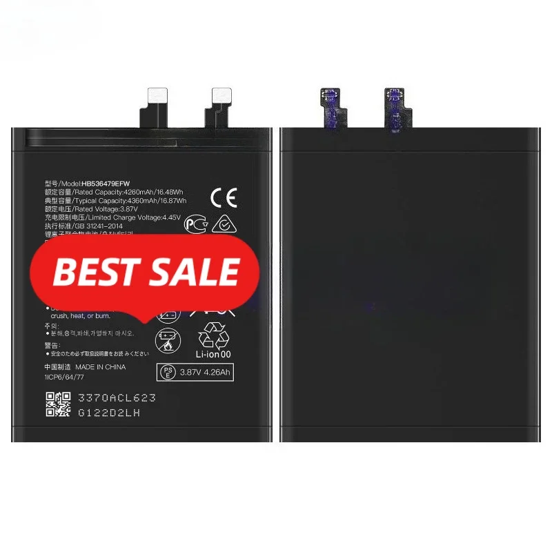 HB536479EFW Battery For Huawei P50 Pro JAD-AL00 JAD-AL50, 0 Cycle Grade A Cell High Capacity Replacement Battery With Tools