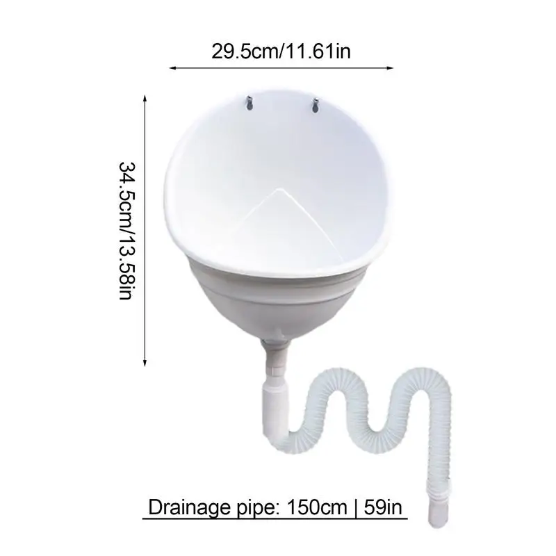 Urine Diverter Toilet Portable Urinal for Men Convenient Waterless Urinal Wall Mount Urine Diverter Outdoor Camping Urinals