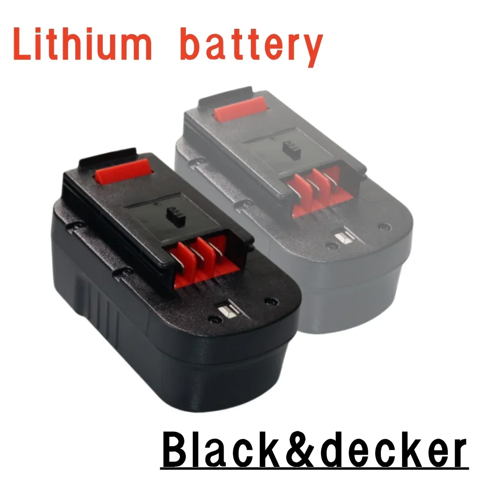 Ni-MH 18V Battery 6000/8000/10000mAh For Black&Decker A18 A1718NH B18 HPB18-OPE FS1800CS FS1800D-2 FS1800ID Power Tools