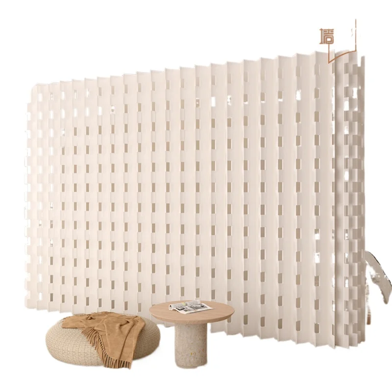 

Screen partition Organ paper wall folding mobile baffle Exhibition hall Activity partition Live stream Room partition baffle