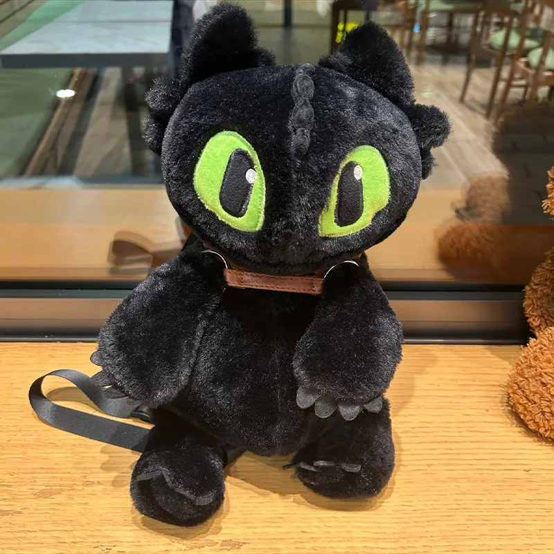 กระเป๋าเป้สะพายหลังตุ๊กตาการ์ตูนไร้ฟันน่ารัก กระเป๋าเดินทาง ของใช้ต่างๆ ความจุขนาดใหญ่ สไตล์ลำลอง อเนกประสงค์ ใช้งานได้จริง ของขวัญคริสต์มาสสำหรับเด็กผู้หญิง