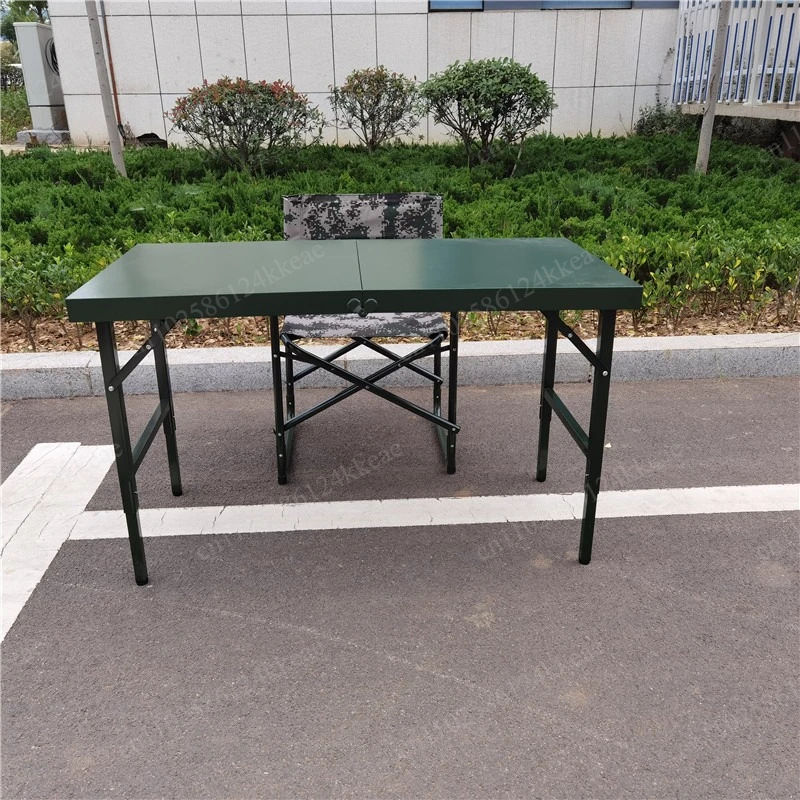 Outdoor mountain camping camping folding table portable adjustable retractable folding table
