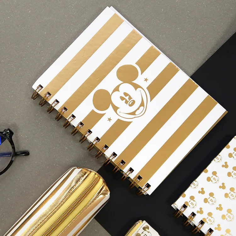 A5 Disney Mickey notebook student notepad cartoon cute homework book office hand book simple horizontal line gift