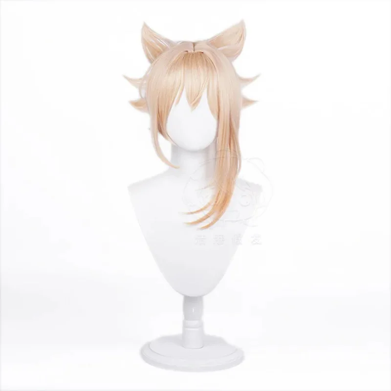 Sky05 Genshin Impact  Naganohara Yoimiya  cosplay Heat Resistant Synthetic Hair Halloween Party Wigs99JIu@