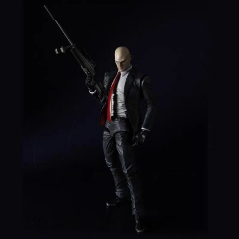 Hitman Play Arts Action Figure PA Hitman Agent 47 Figurine