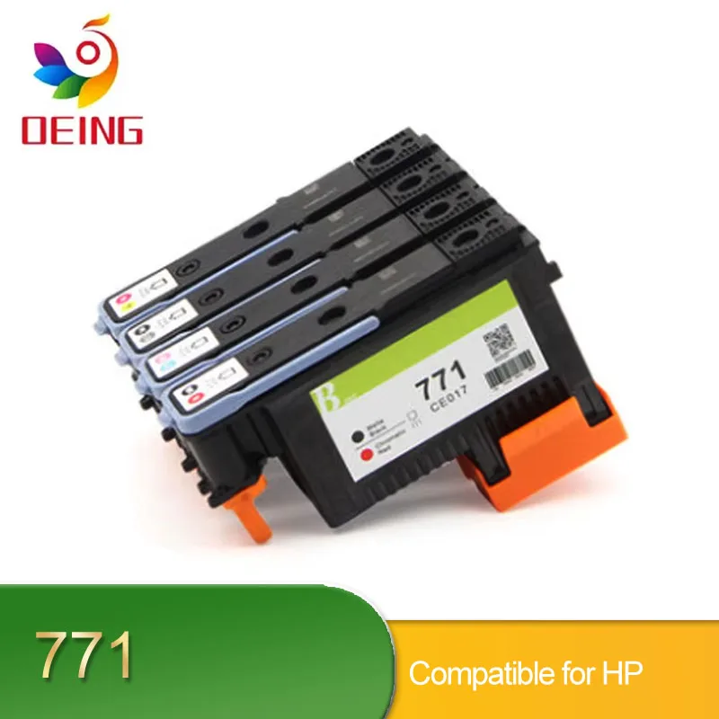 New 771 Print Head Replacement For HP 771 For Designjet Z6200 Printhead CE017A CE018A CE019A CE020A
