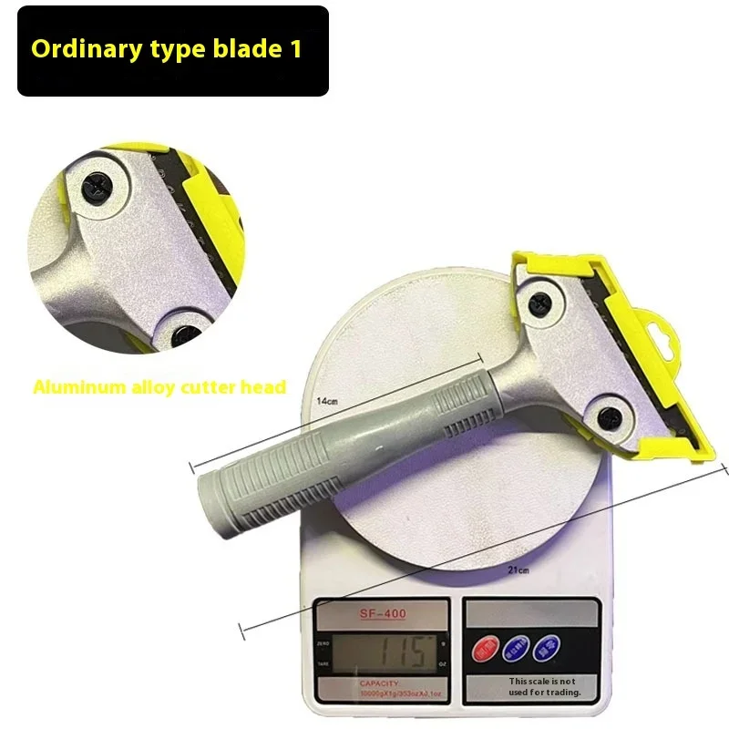 Stainless Steel Glass Clear Blade Cleaning Knife Seam Scraper Wall Leather Glass Floor Cleaning Marble Removal Glue Special Tool