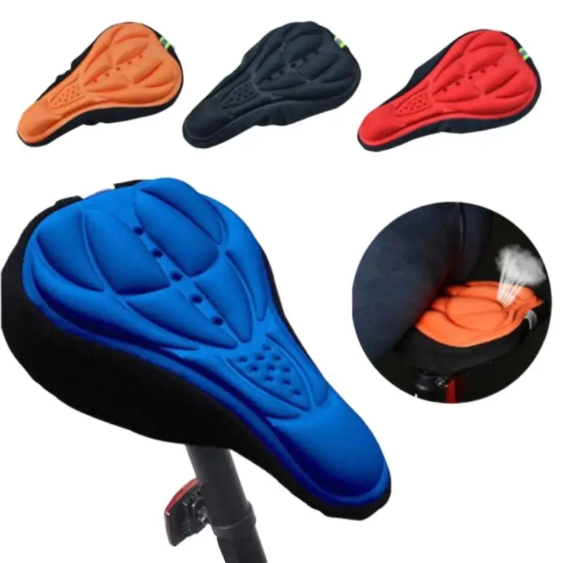 AliExpress NONE 1/2pcs Universal Bike Saddle Cover Waterproof Bicycle Seat Cover Soft Cushion Protector For Road Mountain Cycling Accessories