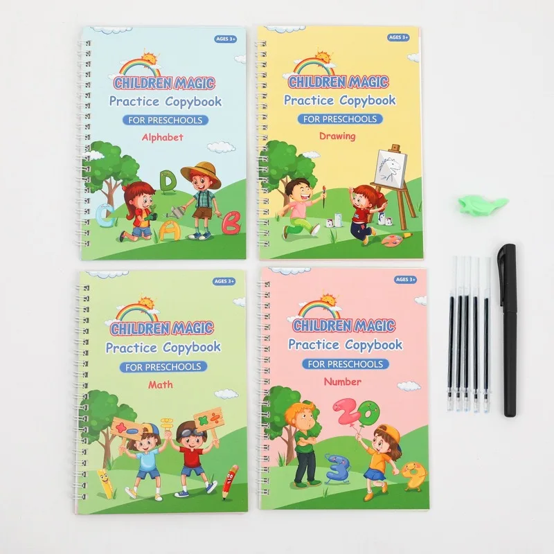 English Handwriting Practice Book for Kids Fun Tracing & Pen Control Training with Hard Pen for Early Learners
