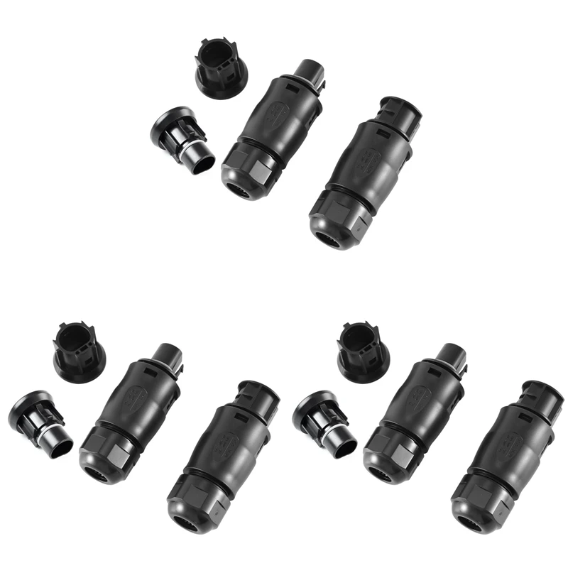 

12Pcs Bc01 Male + Bc01 Female + Male Plug + Female Plug Male And Female Photovoltaic Connectors For Grid