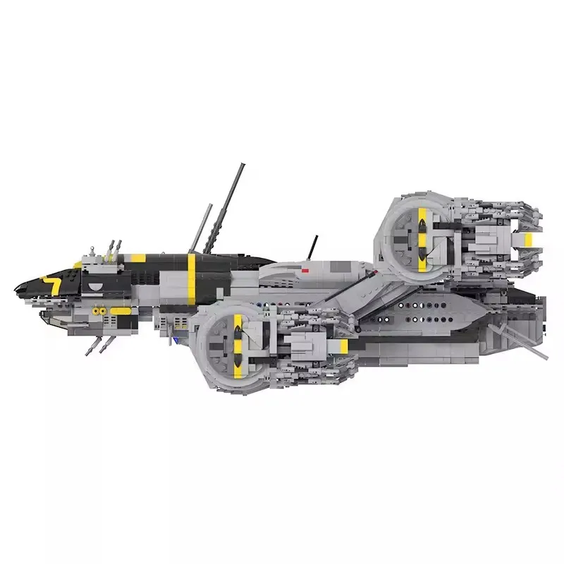 Bricklink Creative Movie Alien Spceship MOC USCSS Prometheus Ship Sets Large Building Blocks Toys Adult Christmas Gift